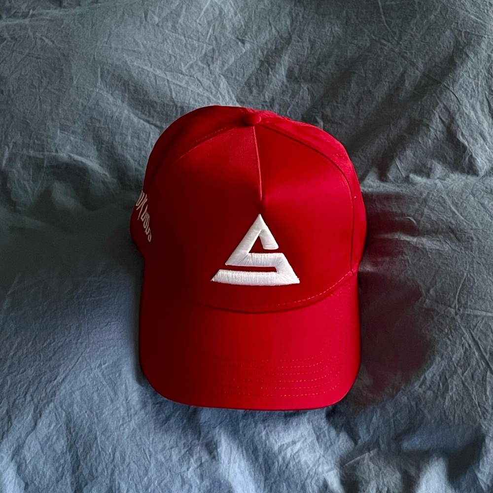 NWT G Perico Red Embroidered SnapBack